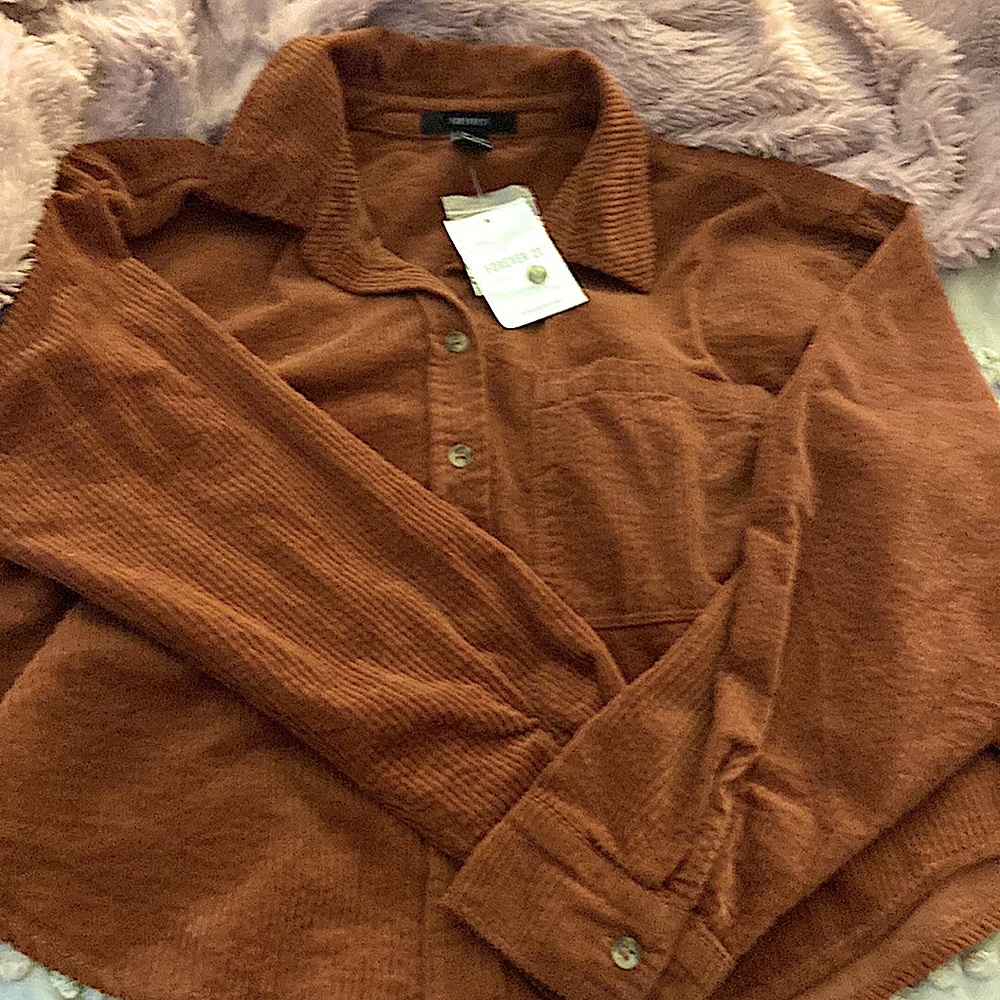 WOVEN SHIRT/LSLY RUST